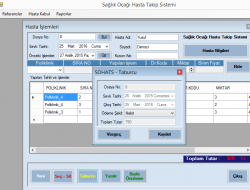 C# Sağlık Ocağı Otomasyonu(Entity Framework)