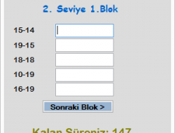 C# Matematik Oyunu